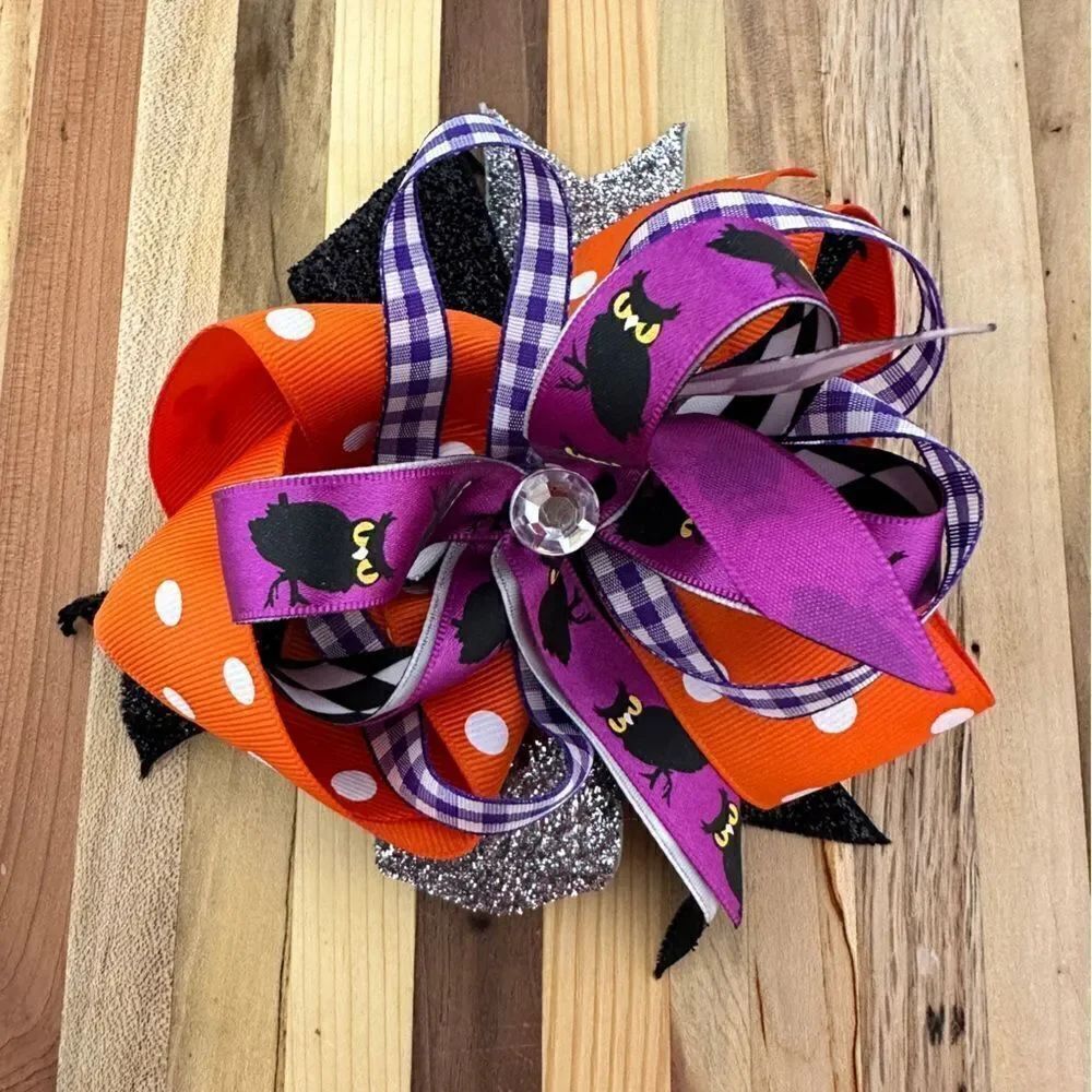 Halloween Hair bow